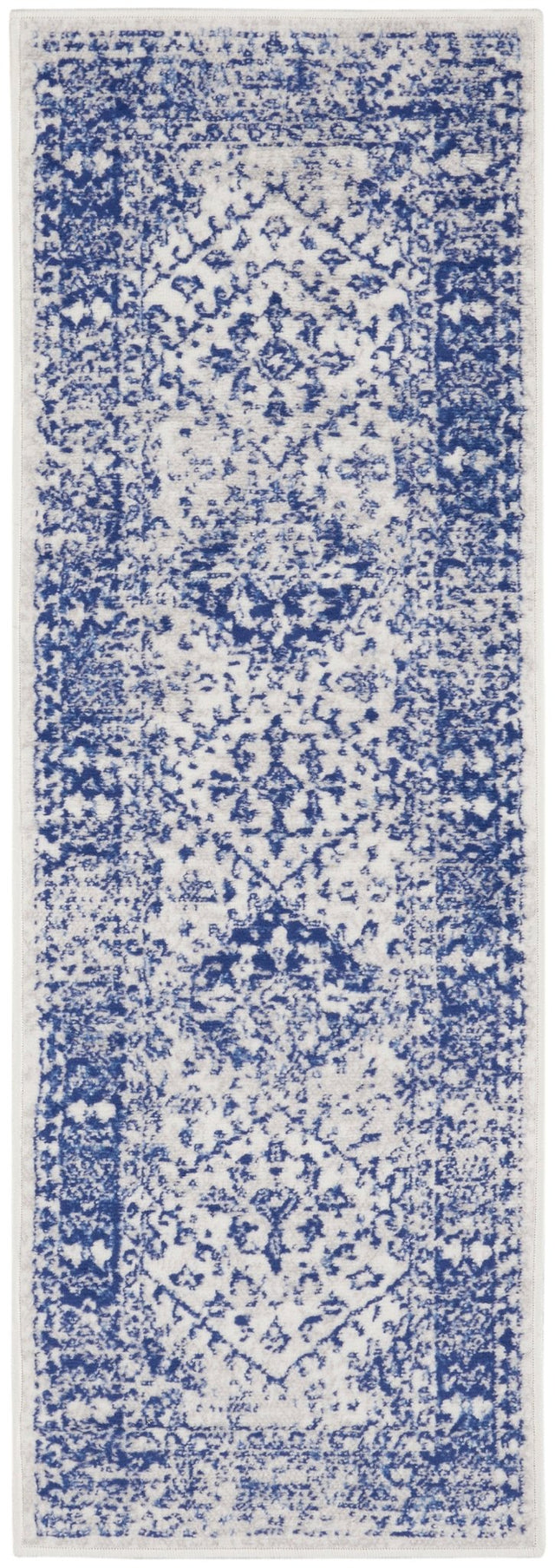 Nourison Whimsicle Whs15 Ivory Navy Rugs - Nourison - 99446834492