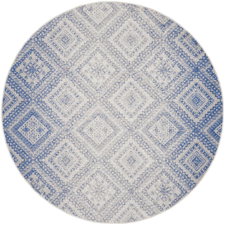 Nourison Whimsicle Whs17 Ivory Blue Rugs - Nourison - 99446835208