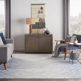 Nourison Whimsicle Whs17 Ivory Blue Rugs - Nourison - 99446835208