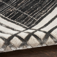 Nourison Desire Dsr01 Charcoal Silver Area Rug