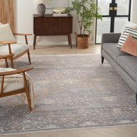 Nourison Elegant Heirlooms Elh02 Grey Area Rug