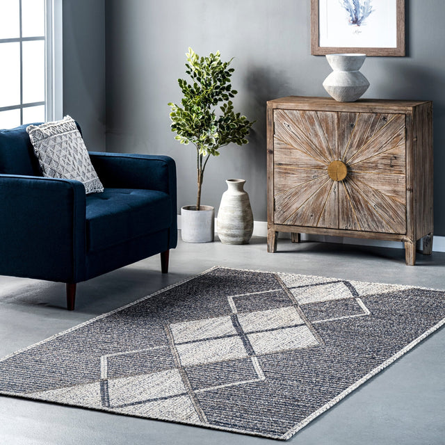 Nuloom Adria Blended Nad3523A Gray Rug - Nuloom - talk01a - 406