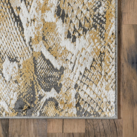 Nuloom Aideen Modern Snake Bdch11A Beige Rug - Nuloom - bdch11a - 406