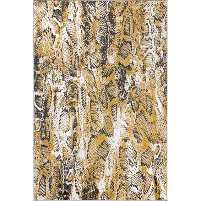 Nuloom Aideen Modern Snake Bdch11A Beige Rug - Nuloom - bdch11a - 406