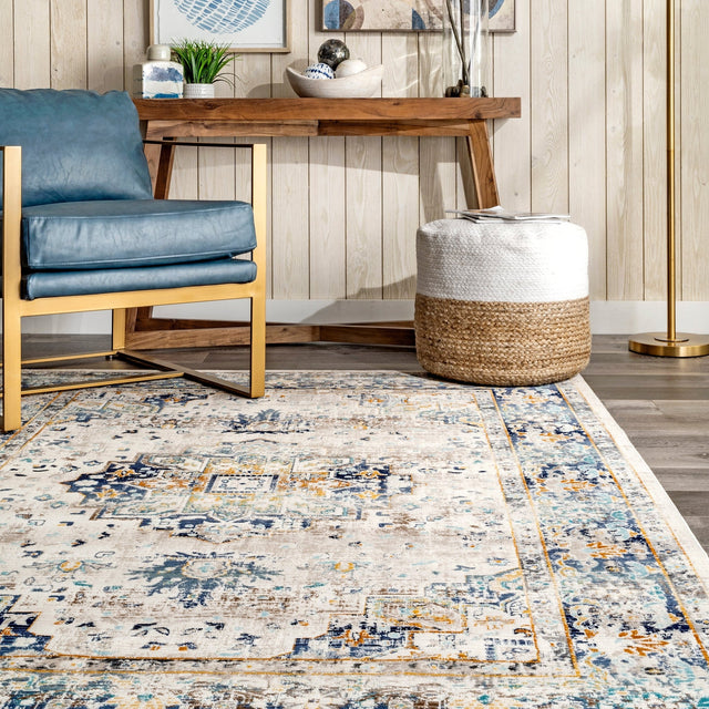 Nuloom Ainsley Nai1442A Blue Rug - Nuloom - awsk03a - 305