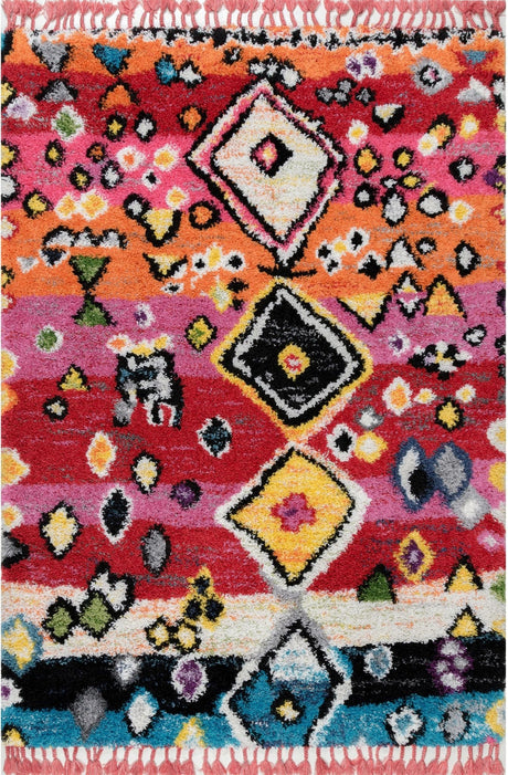 Nuloom Alane Moroccan Nal3018A Multi Rug - Nuloom - ozxl08a - 406