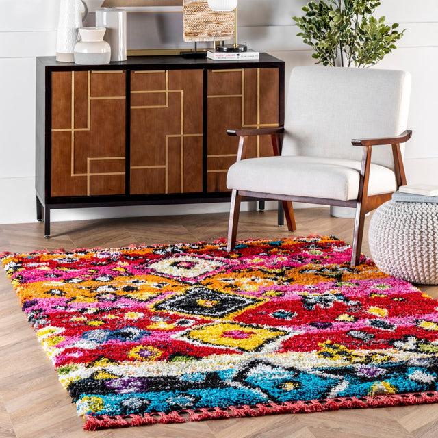 Nuloom Alane Moroccan Nal3018A Multi Rug - Nuloom - ozxl08a - 406