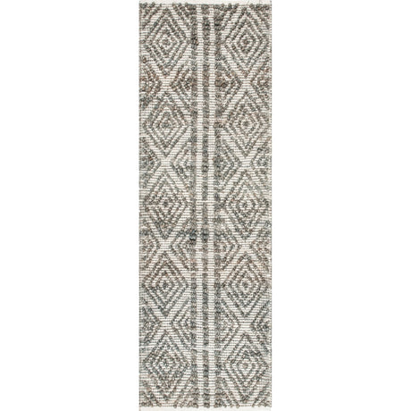 Nuloom Alden Diamonds Nal3309A Dark Gray Rug - Nuloom - smrm03a - 305