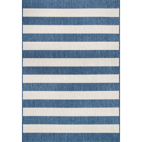 Nuloom Alexis Striped Owdn28B Blue Rug - Nuloom - owdn28b - 53076