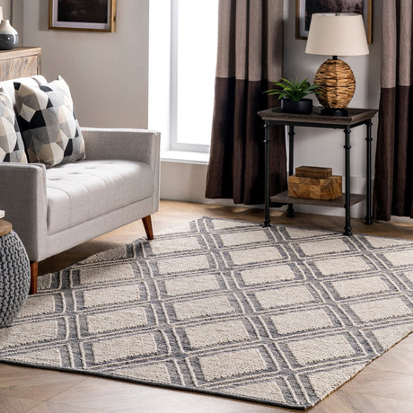 Nuloom Amada Nam3409A Ivory Rug - Nuloom - sutn04a - 508