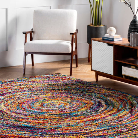 Nuloom Ardelle Swirl Nar3014A Multi Rug - Nuloom - ozxl03a - 3305