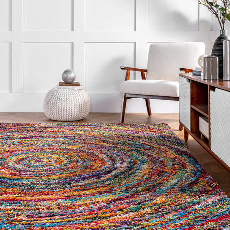 Nuloom Ardelle Swirl Nar3014A Multi Rug - Nuloom - ozxl03a - 3305