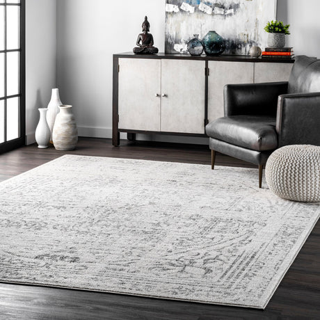 Nuloom Arlena Traditional Nar1505D Gray Rug - Nuloom - bdsm12a - 203