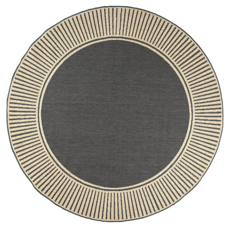 Nuloom Asha Simple Border Nas1767A Dark Gray Rug - Nuloom - gbcb02a - 3605