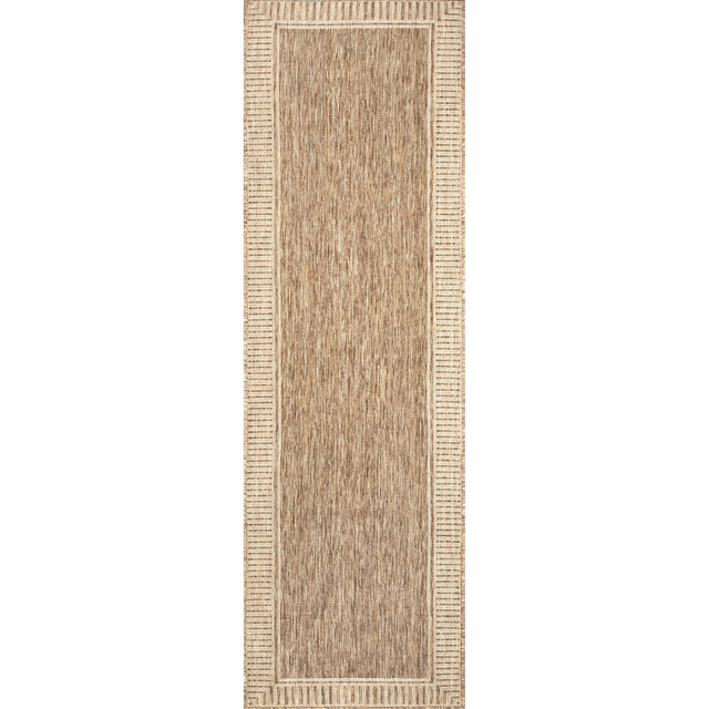 Nuloom Asha Simple Border Nas1767C Light Brown Rug - Nuloom - gbcb02b - 3605