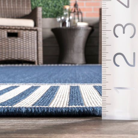 Nuloom Asha Simple Border Nas1767E Navy Rug - Nuloom - gbcb02c - 3605