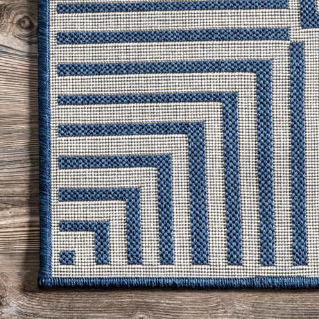 Nuloom Asha Simple Border Nas1767E Navy Rug - Nuloom - gbcb02c - 3605