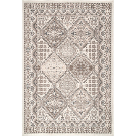 Nuloom Becca Tiled Nbe2896A Beige Rug - Nuloom - owmn04a - 203