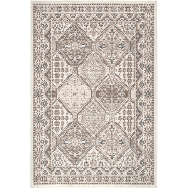 Nuloom Becca Tiled Nbe2896A Beige Rug - Nuloom - owmn04a - 203