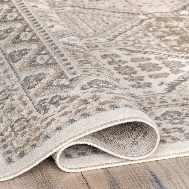 Nuloom Becca Tiled Nbe2896A Beige Rug - Nuloom - owmn04a - 203