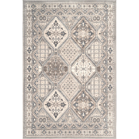 Nuloom Becca Tiled Nbe2896D Gray Rug - Nuloom - owmn04b - 203