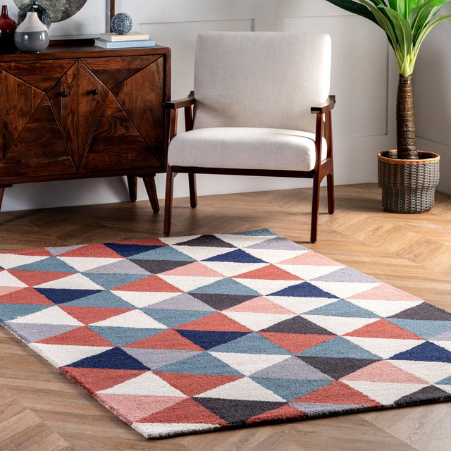 Nuloom Bianca Triangles Nbi2006C Multi Rug - Nuloom - hjhk110d - 305