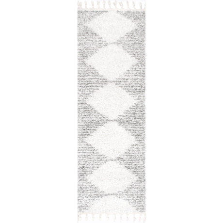 Nuloom Bria Moroccan Nbr1843E White Rug - Nuloom - gcdi09d - 305