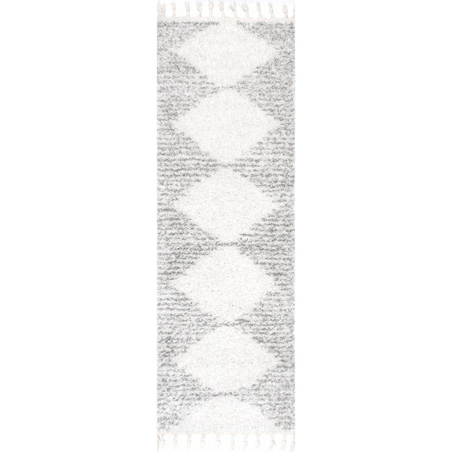 Nuloom Bria Moroccan Nbr1843E White Rug - Nuloom - gcdi09d - 305