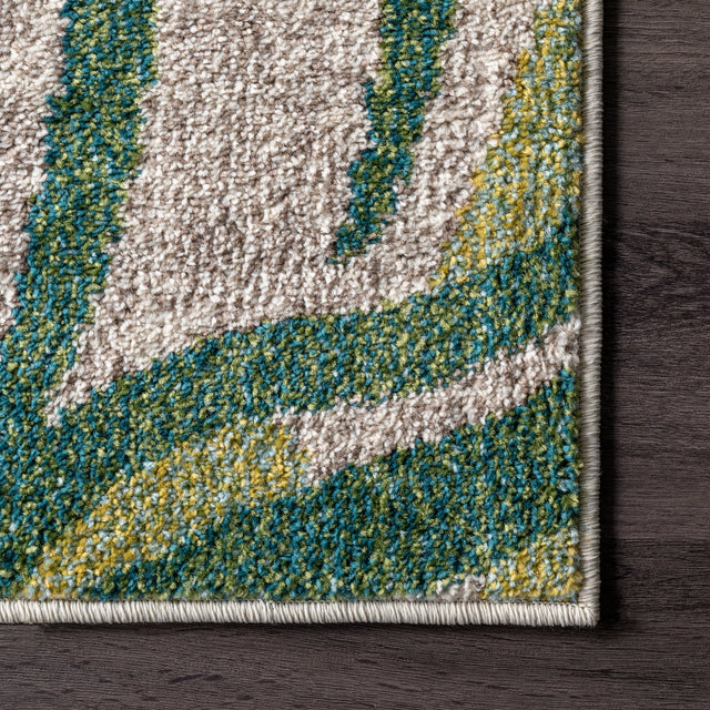 Nuloom Cali Leaves Nca2269A Green Rug - Nuloom - kkcb58a - 305