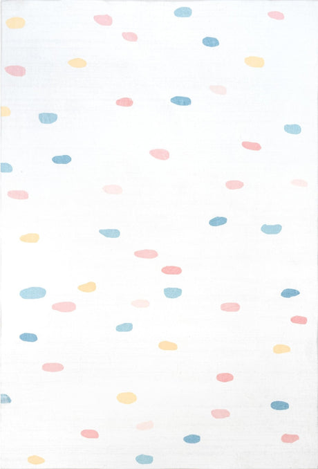 Nuloom Calla Kids Polka Dot Nca2039A Multi Rug - Nuloom - hjwm01a - 406