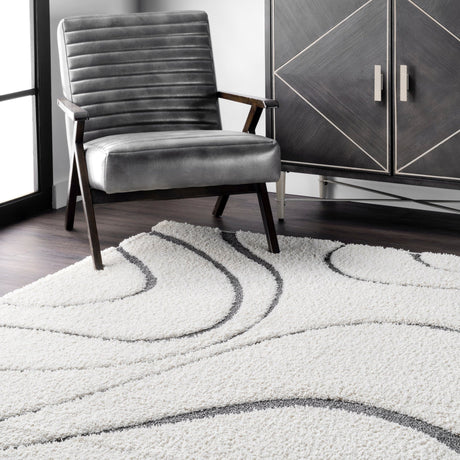 Nuloom Carolyn Modern Nca2994A Beige Rug - Nuloom - ozsg08b - 203