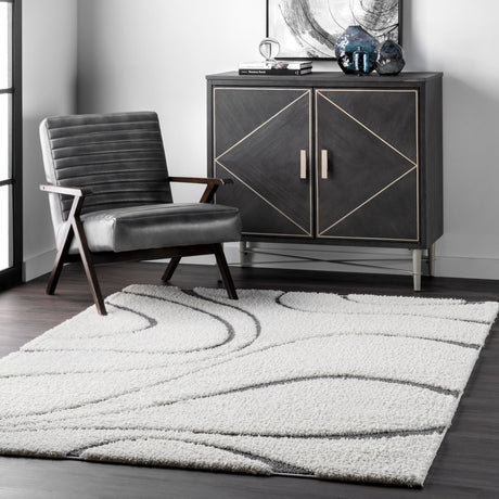 Nuloom Carolyn Modern Nca2994A Beige Rug - Nuloom - ozsg08b - 203