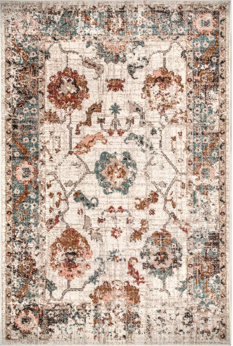 Nuloom Cecil Floral Nce1927A Beige Rug - Nuloom - grws02a - 305