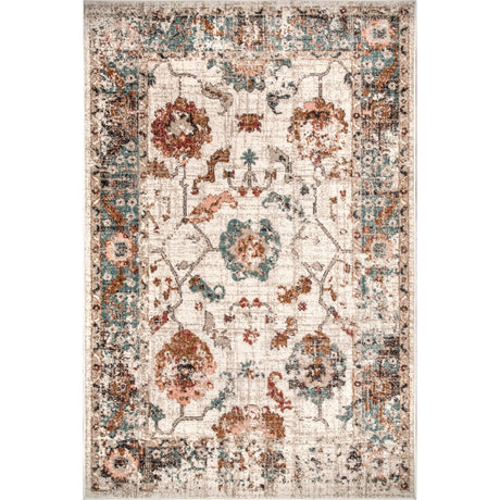 Nuloom Cecil Floral Nce1927A Beige Rug - Nuloom - grws02a - 305