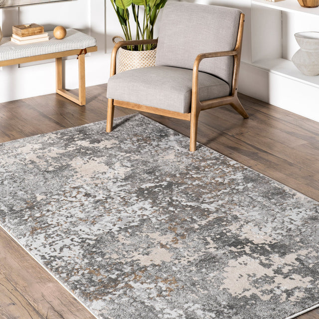 Nuloom Chastin Modern Nch1762C Gray Rug - Nuloom - ertr07d - 508