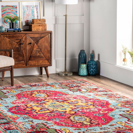 Nuloom Corbett Bohemian Nco2240C Multi Rug - Nuloom - kkcb11a - 12015