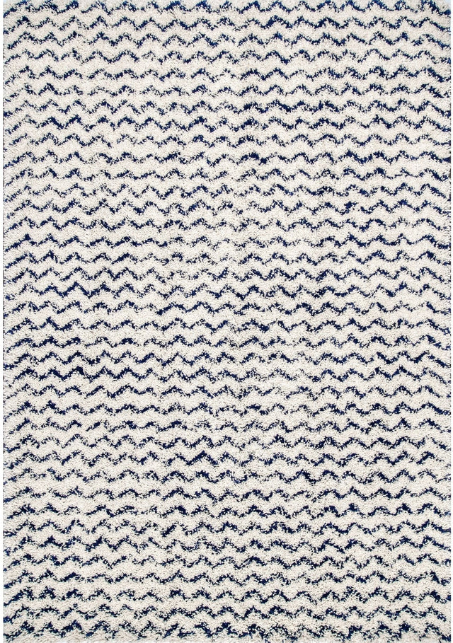 Nuloom Cuellar Chevron Ncu2655C Navy Rug - Nuloom - mlsh02c - 406