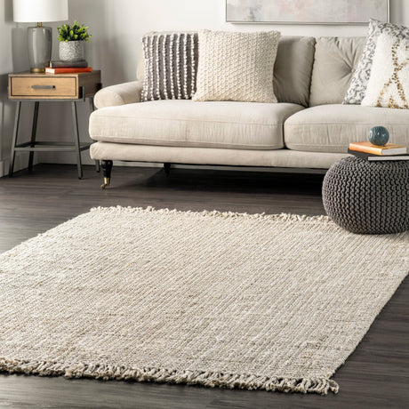 Nuloom Daniela Farmhouse Chunky Nccl01E Off White Rug - Nuloom - nccl01e - 508