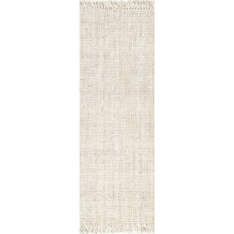 Nuloom Daniela Farmhouse Chunky Nda2773F Off White Rug - Nuloom - nccl01e - 203