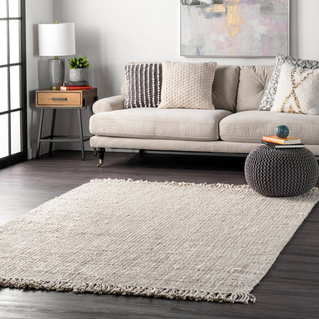 Nuloom Daniela Farmhouse Chunky Nda2773F Off White Rug - Nuloom - nccl01e - 203