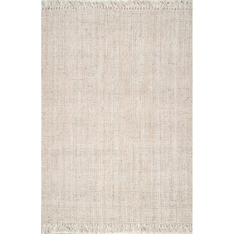 Nuloom Daniela Farmhouse Chunky Nda2773F Off White Rug - Nuloom - nccl01e - 203