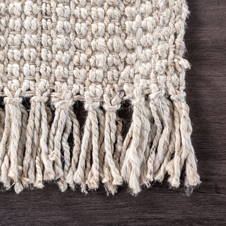 Nuloom Daniela Farmhouse Chunky Nda2773F Off White Rug - Nuloom - nccl01e - 203