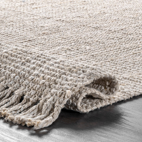 Nuloom Daniela Farmhouse Chunky Nda2773F Off White Rug - Nuloom - nccl01e - 203