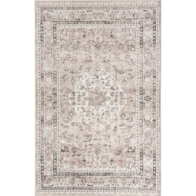 Nuloom Davi Faded Hjth03A Taupe Rug - Nuloom - hjth03a - 406