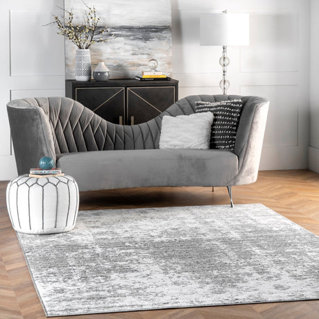 Nuloom Deedra Modern Nde1501B Gray Rug - Nuloom - bdsm08a - 203