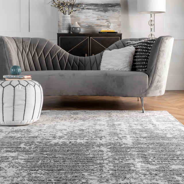 Nuloom Deedra Modern Nde1501B Gray Rug - Nuloom - bdsm08a - 203