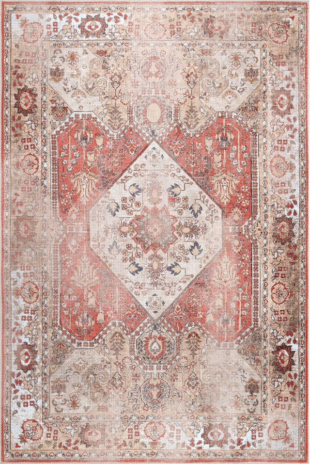 Nuloom Dianna Blend Ndi1423A Rust Rug - Nuloom - atcl02a - 406