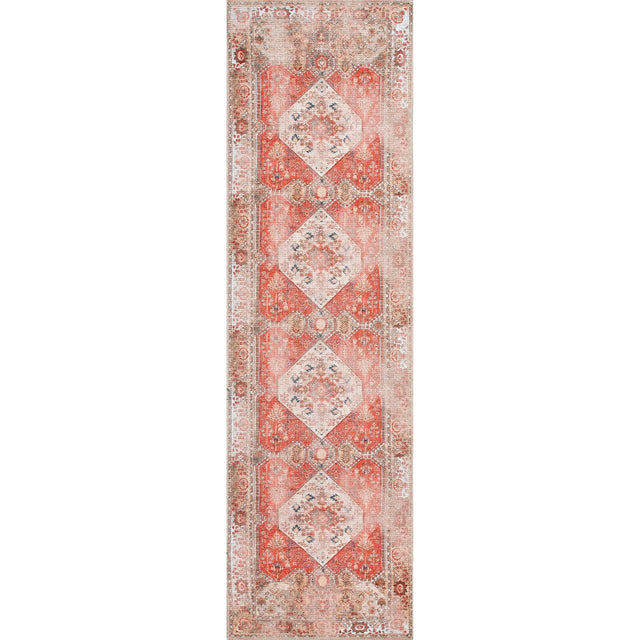 Nuloom Dianna Blend Ndi1423A Rust Rug - Nuloom - atcl02a - 406