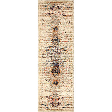 Nuloom Distressed Persian Sarita Ndi2250C Sand Rug - Nuloom - kkcb23b - 203