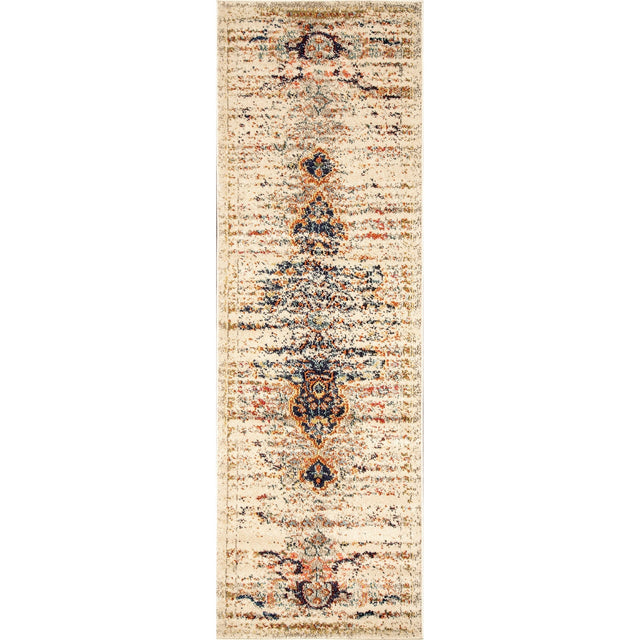 Nuloom Distressed Persian Sarita Ndi2250C Sand Rug - Nuloom - kkcb23b - 203